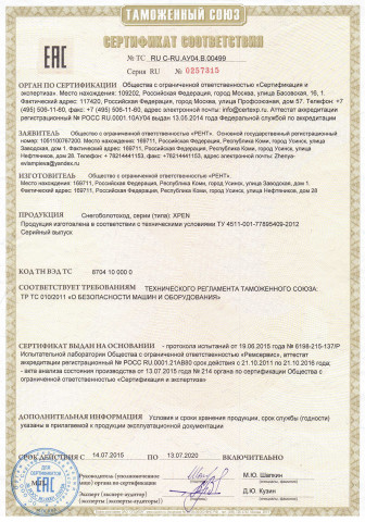 Сертификаты